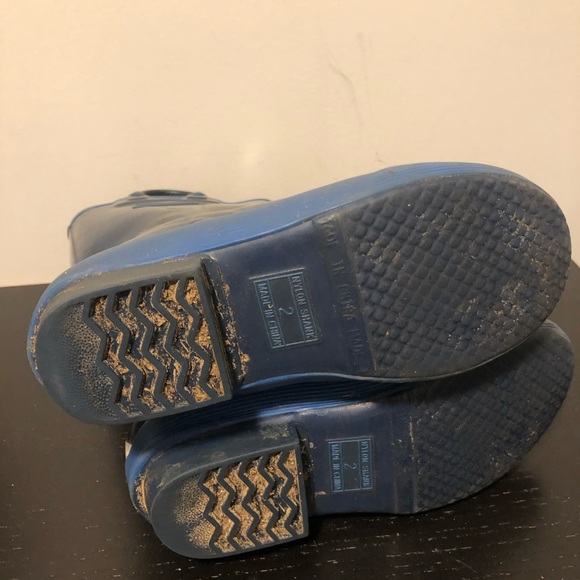 L L Bean rain boots youth size 2 - Picture 5 of 7